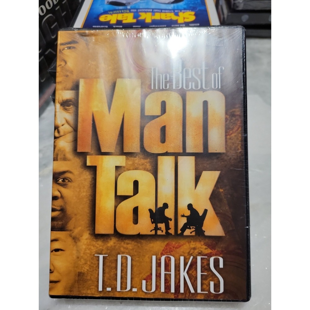 The Best of Man Talk T.D. Jakes 4-DVD Set New Sealed CD7033 Religious Men Series